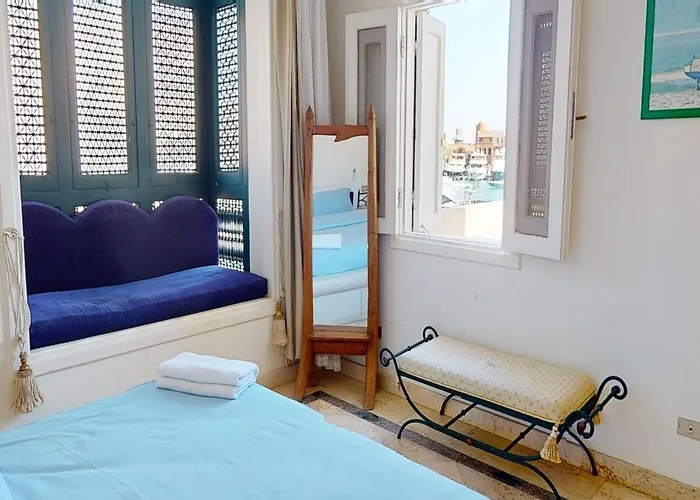 Stylish 3 Brooms Mb1at Marina Abu-tig With Marina View * Hurghada